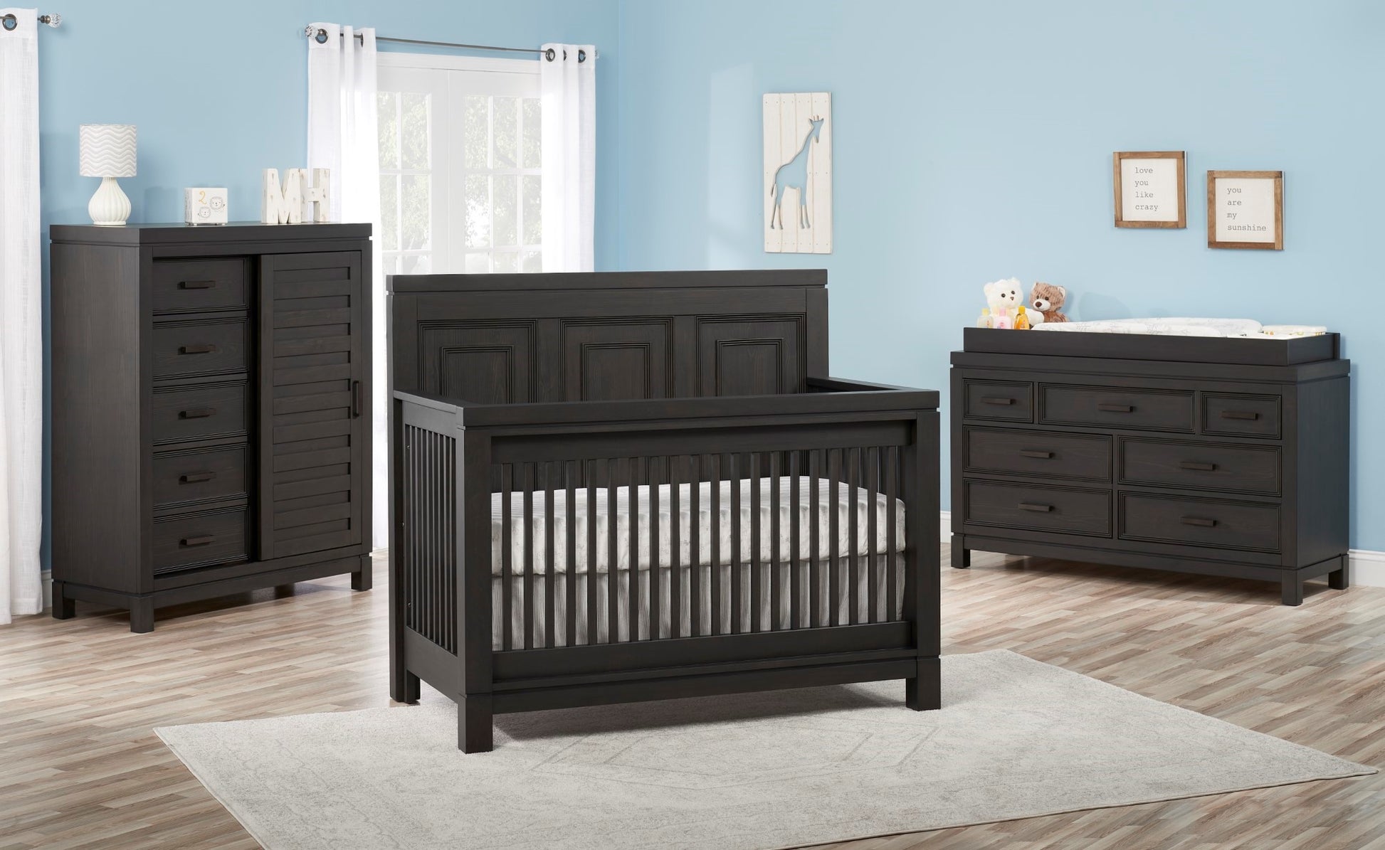 Manchester 4 in 1 Convertible Crib