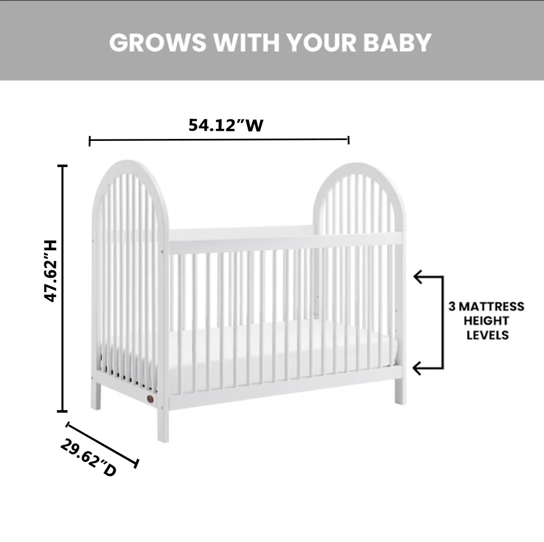 Everlee Island Convertible Crib