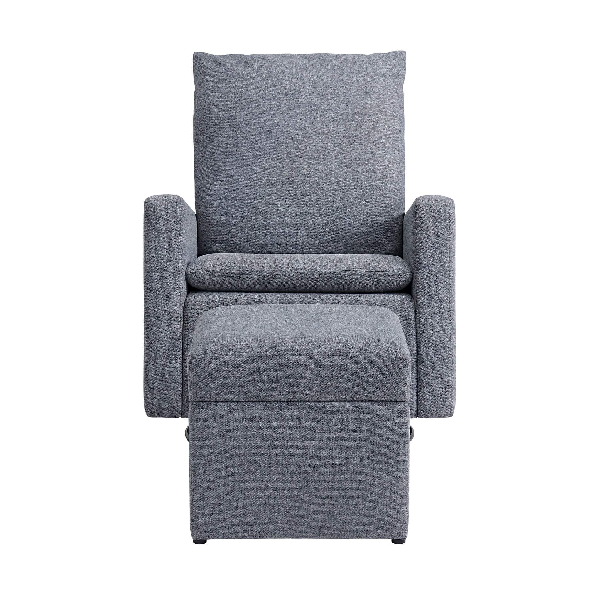 Everlee Upholstered Glider/Ottoman