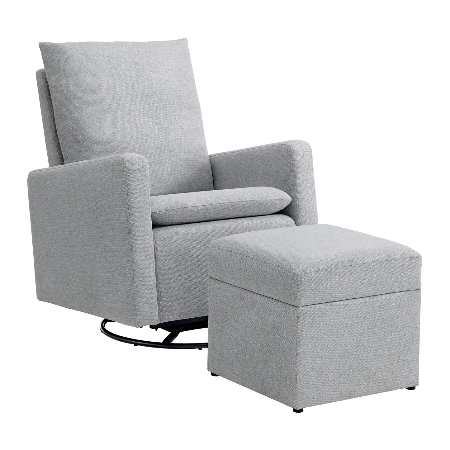 Everlee Upholstered Glider/Ottoman