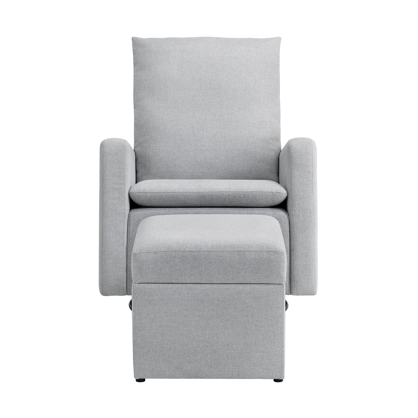 Everlee Upholstered Glider/Ottoman