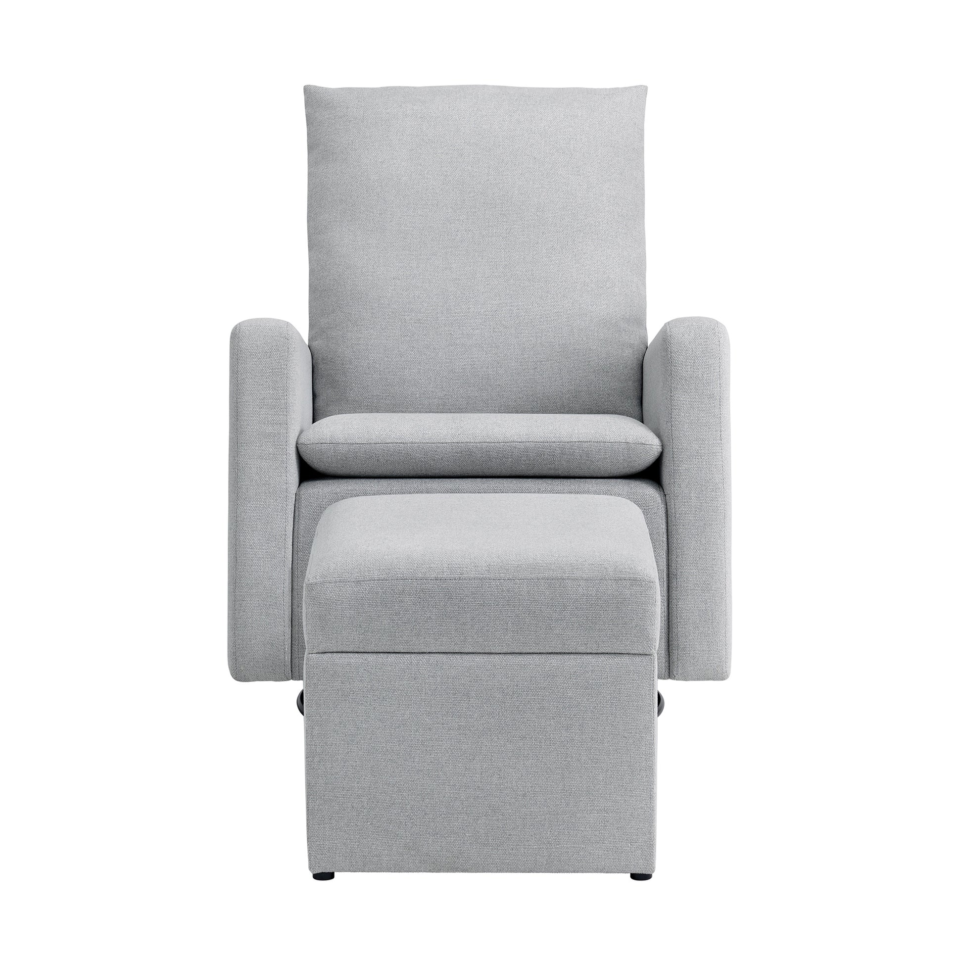 Everlee Upholstered Glider/Ottoman