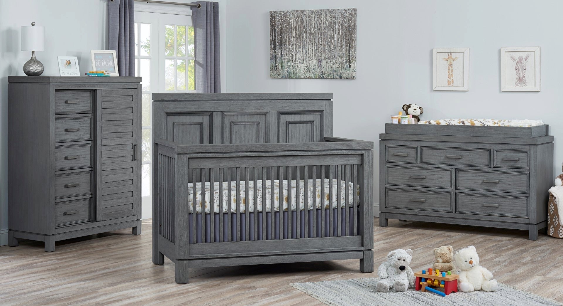 Manchester 4 in 1 Convertible Crib